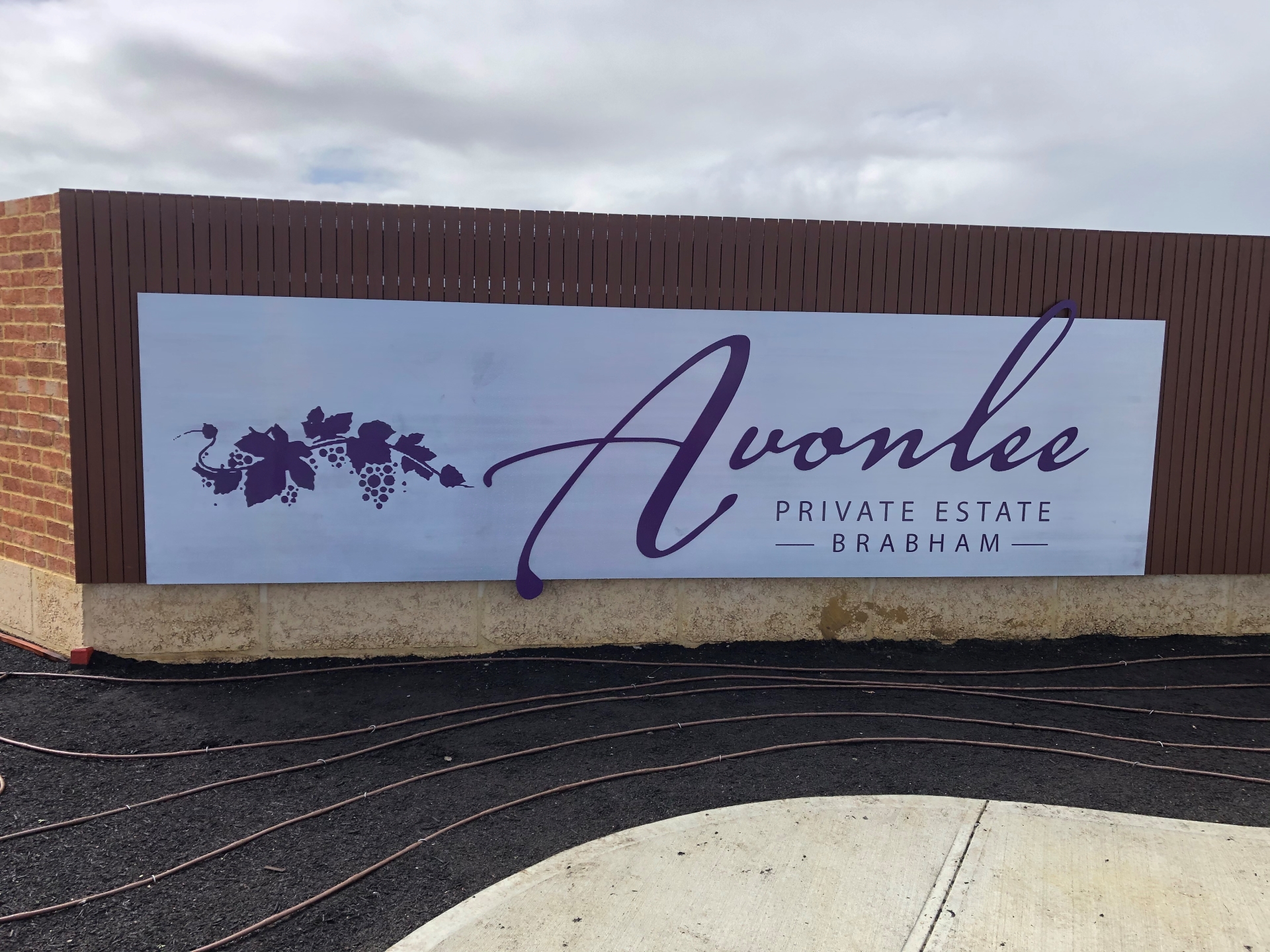 Avonlee Entry Signage